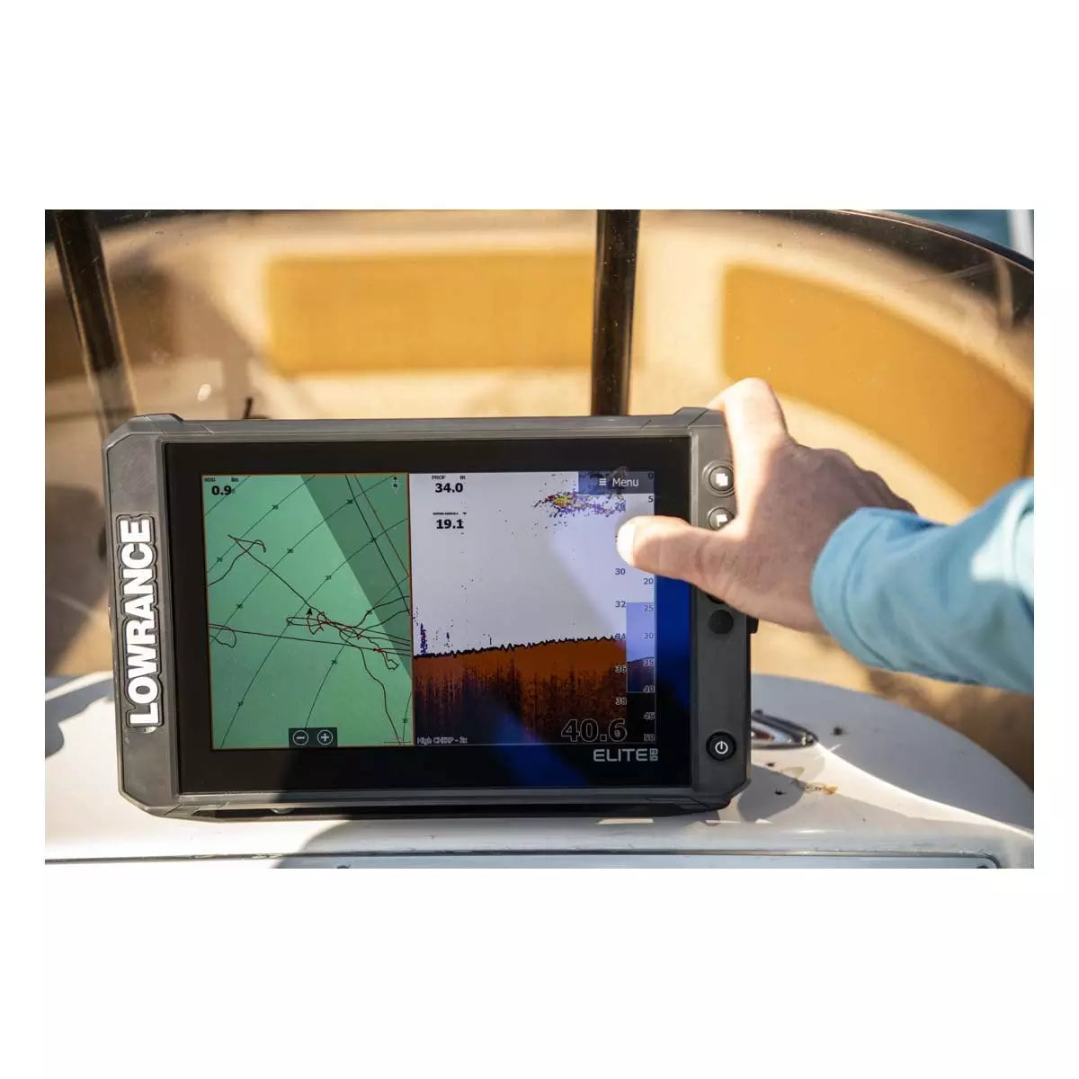 Lowrance Elite FS 10 Fish Finder - No Transducer