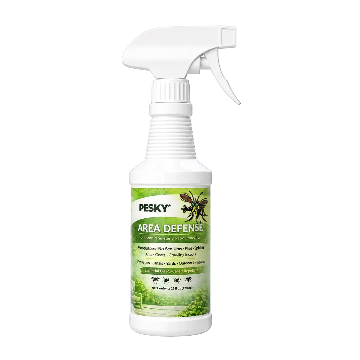 PESKY® Area Defense Spray Plant-Based Insect Deterrent for Outdoor Living Areas