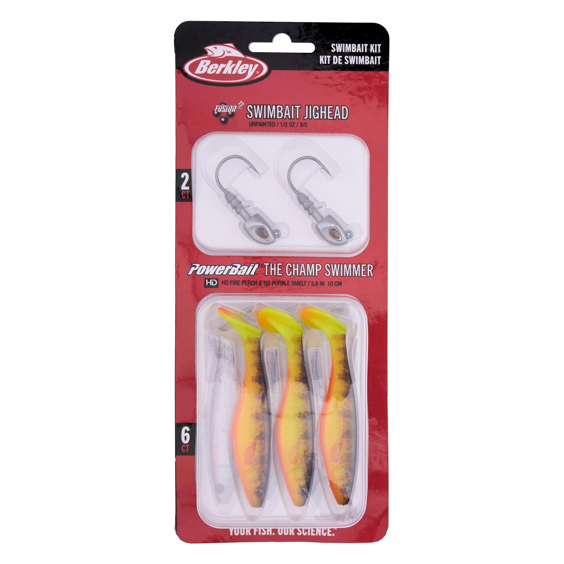 berkley baits for fishing Berkley PowerBait® The Champ Swimmer Kit