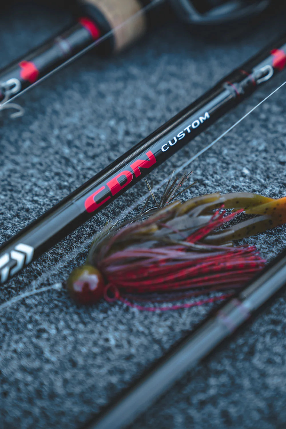custom spinning fishing rods Daiwa CDN CUSTOM ROD SERIES Spinnning ROD Medium Fast 6'10" CDN6101MFS