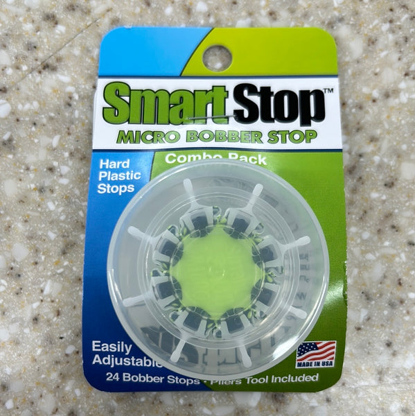 Smart Stop Micro Bobber Stop 24pk Combo Pack SSMCP - Fishingurus Angler's  International Resources