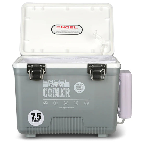 ICAST New Product Review- New from Engel Pro Series Live Bait Cooler - The  Fisherman