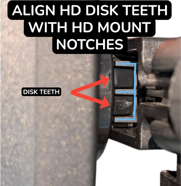 HD Garmin LVS42HD/LVS44 Adapter Disk