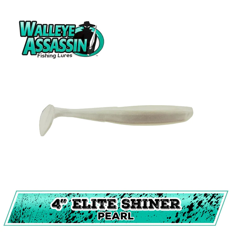 Bass Assassin Walleye Elite Shiner - 4