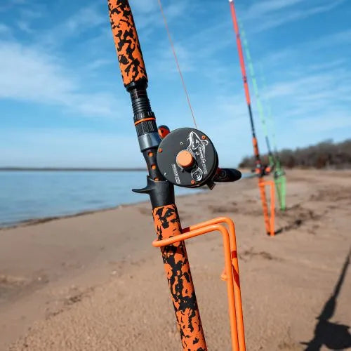 Whisker Seeker Fishing Rod Bank Holders | Three Position