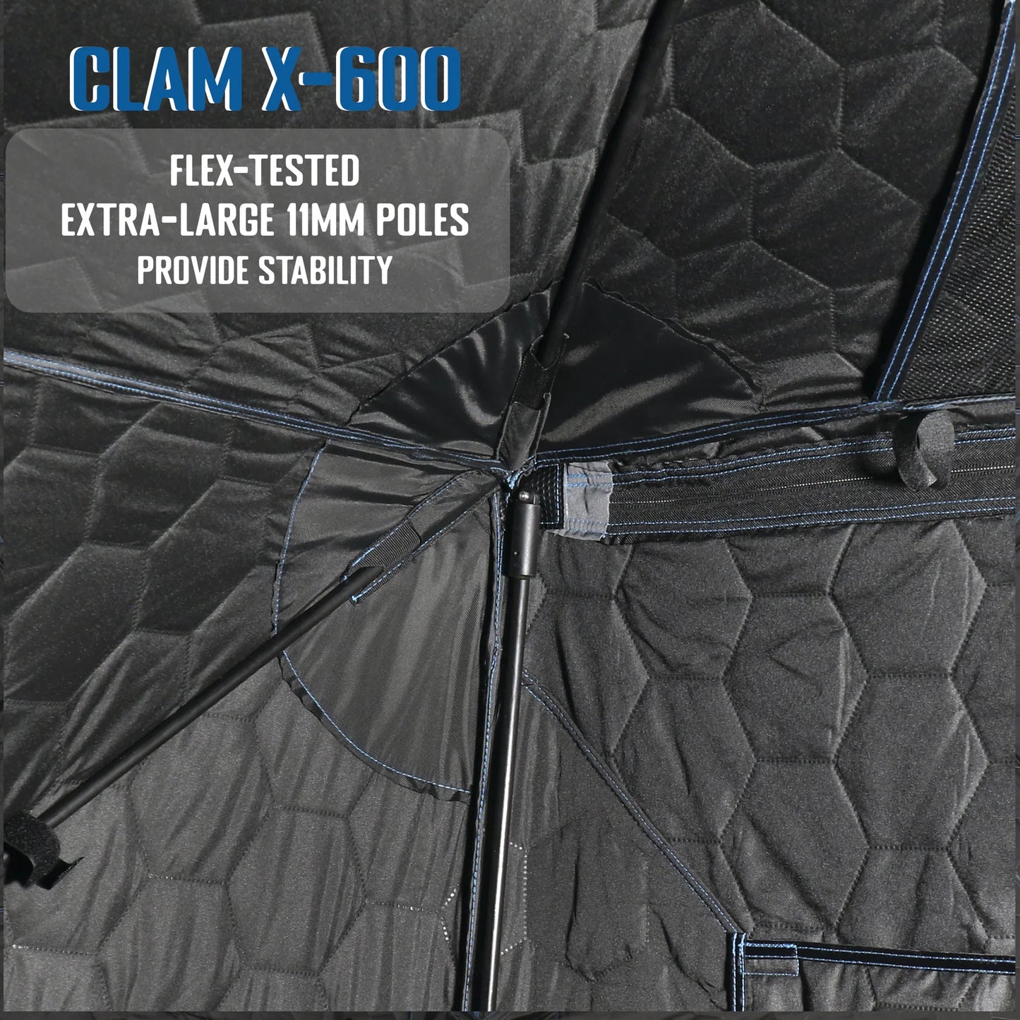Clam X-600 Thermal - 6 Side Hub Shelter