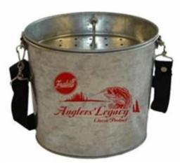 Frabill 2 Quart Galvanized Steel Wade Bucket Dakota Angler