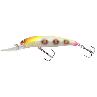 Bomber Deep Long A 24A 3.5 Inch Lure Gold Chrome & Orange Belly
