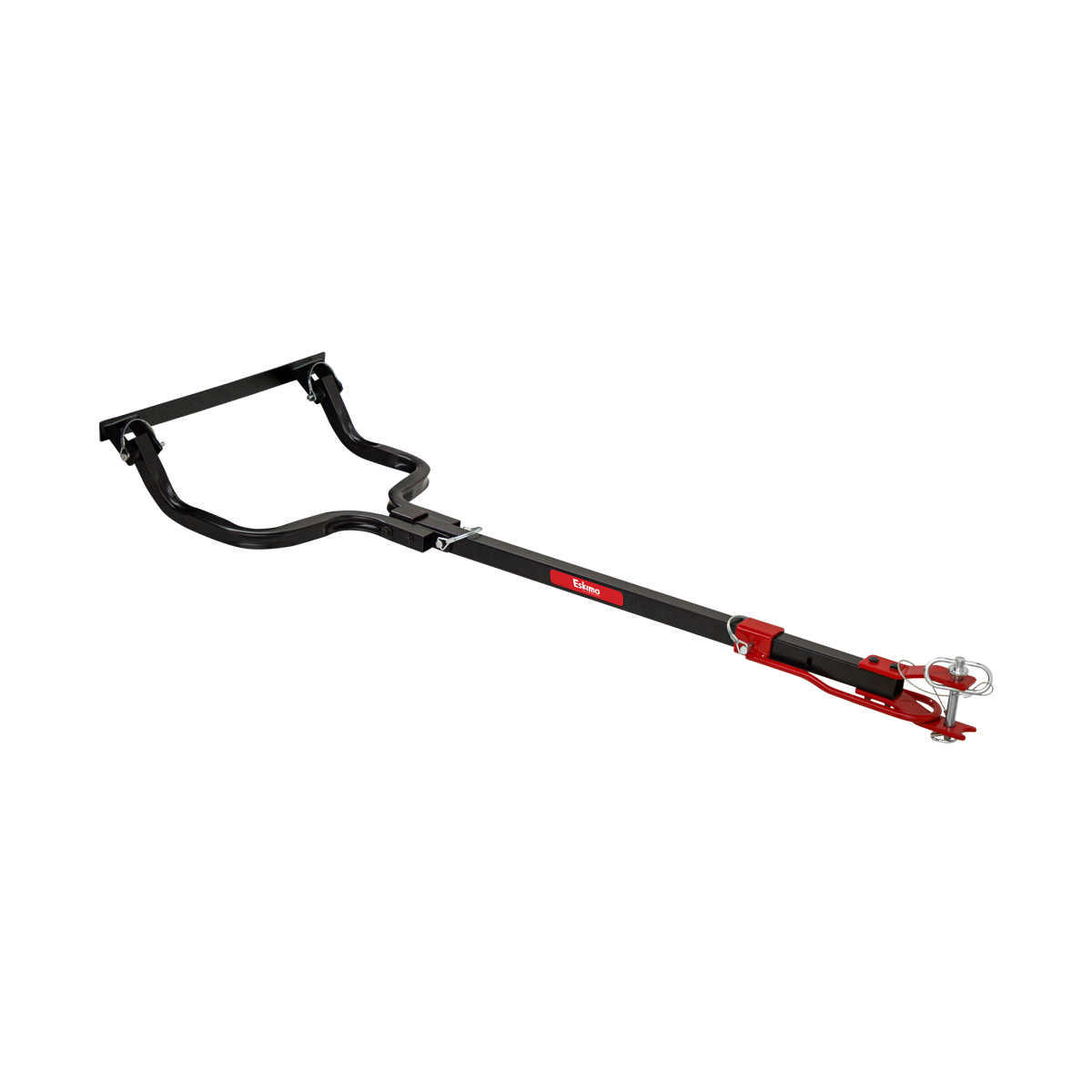 tow hitch fishing rod holder Eskimo EZ-Stow Pivoting Tow Hitch