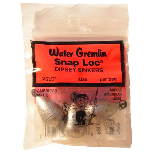 Water Gremlin Snap-Loc Dipsey Sinker