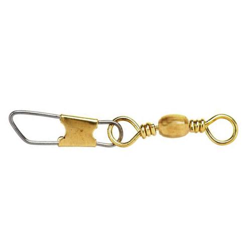 Eagle Claw Barrel Swivel with Safety Snap