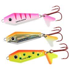 coffin spoon fishing lure Northland Buck-Shot Coffin Spoon 1/8OZ