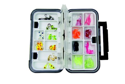 Clam Dual Tray Jig Box