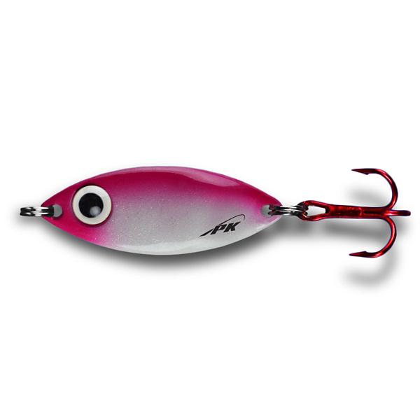 dakota fishing lures PK Lures Spoon 1/8oz / Pink Pearl Glow