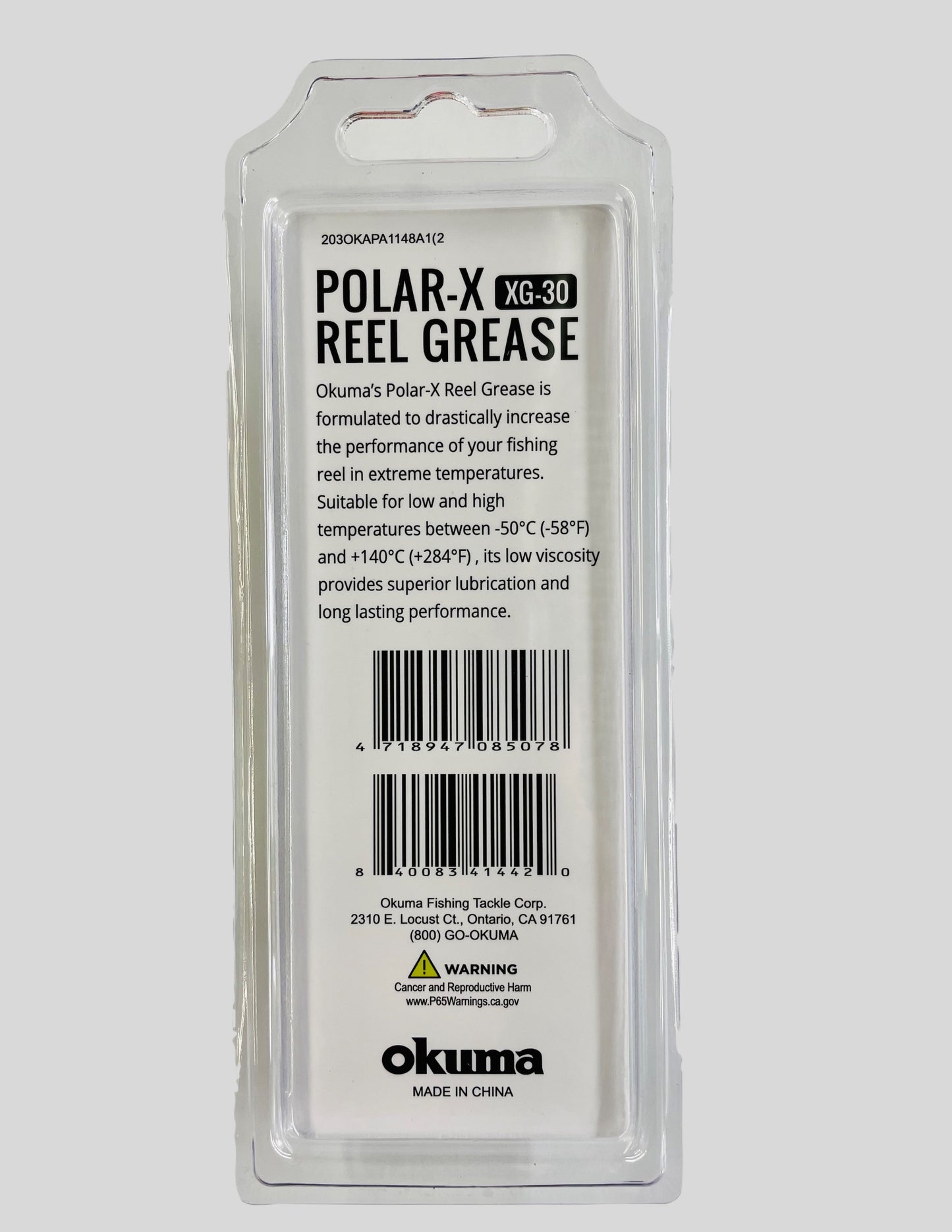 Okuma Polar-X Reel Grease