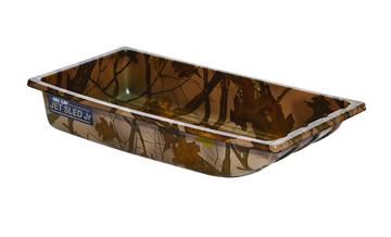 Shappell Ice Fishing Jet Sled XL, All-Terrain Blaze Camo – All Things  Outdoors