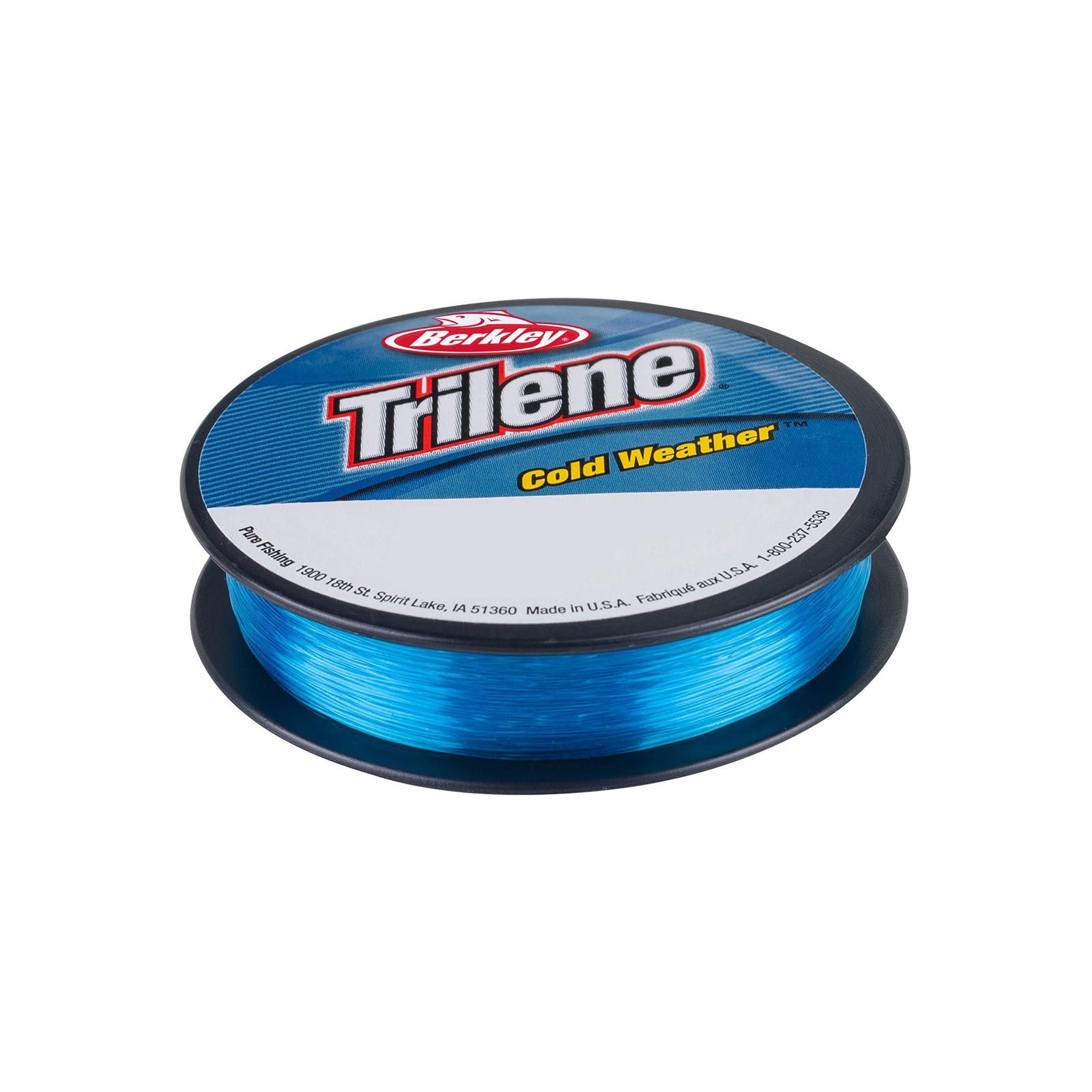 berkley electric blue fishing line Trilene Cold Weather Ice Line