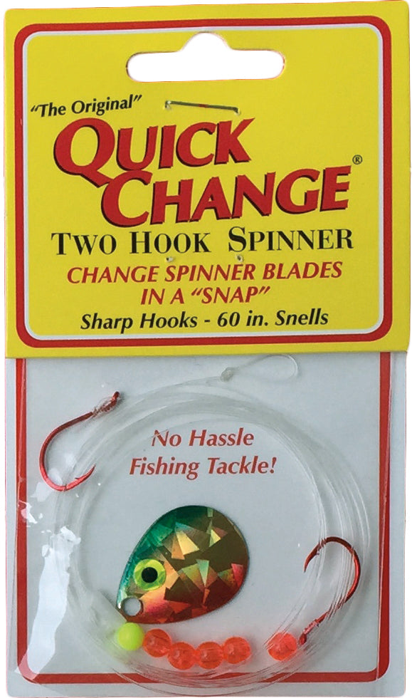 Quick Change Fish Candy 2-Hook Spinners