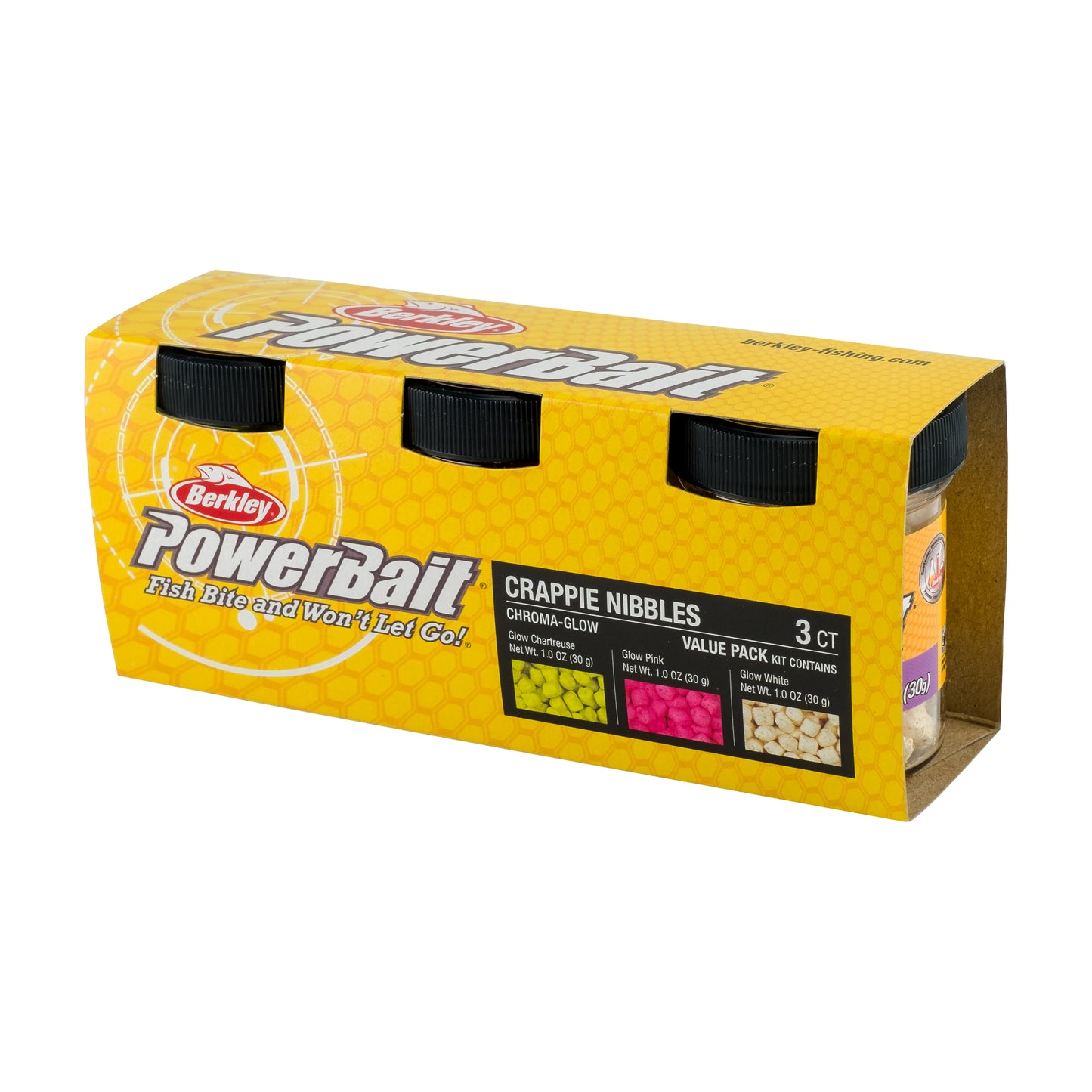 Berkley PowerBait Chroma-Glow Crappie Nibbles