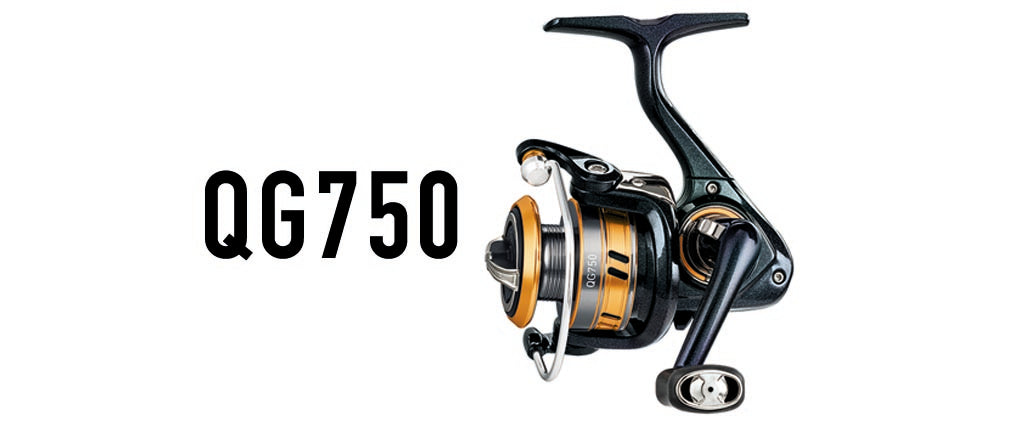 Daiwa QG Ultralight Spinning Reel QG750 Daiwa QG Ultralight Spinning Reel QG750