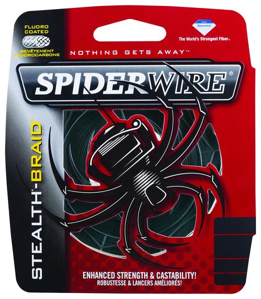 braided spiderwire fishing line Spiderwire Stealth - Moss Green
