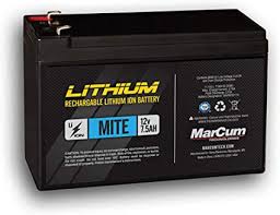 Marcum Mite 7.5Ah Lithium Battery