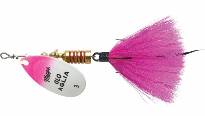 Mepps Aglia Dressed - 1/8oz Glo Pink-Pink Mepps Aglia Dressed - 1/8oz Glo Pink-Pink
