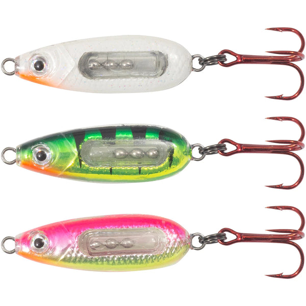 Northland Glass Buck Shot Rattle Spoon - 3 Pack