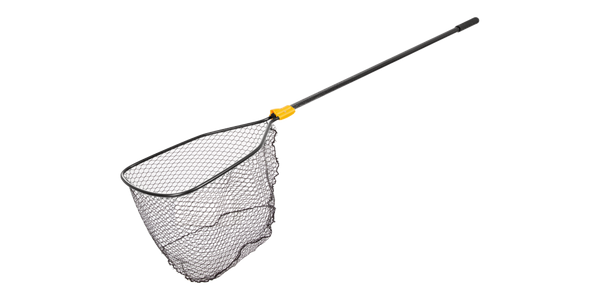 Frabill Conservation Telescoping Handle Net | Teardrop Hoop Size: 20 X 23  | Telescoping Handle: 35-60 | Netting: Tangle-Free Micromesh | Net Depth