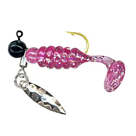 Charlie Brewer Charlie Bee Purple Glitter; 1/16 oz
