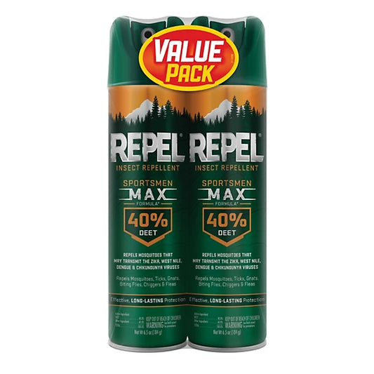 Repel Insect Reppelent 40% Deet - 2 pack