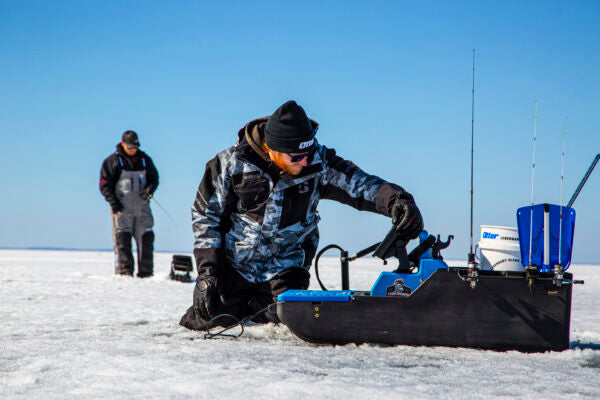 otter ice fishing rod holder Otter Sonar Sled
