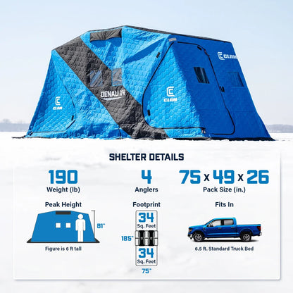 Clam Outdoors Denali X4