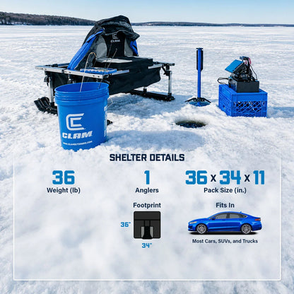 Clam Outdoors Pack Sled
