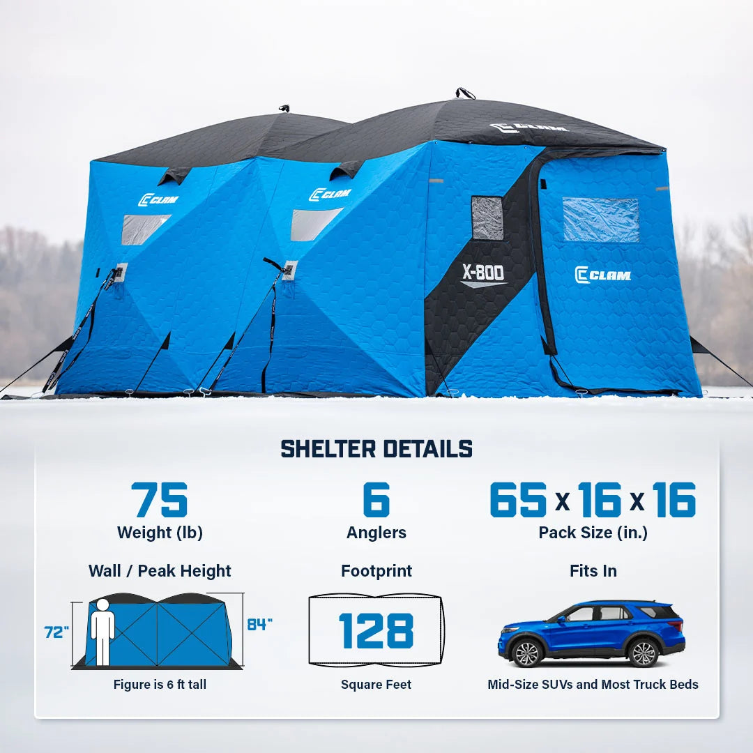 Clam Outdoors X-800 Thermal Hub