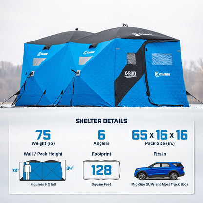 Clam Outdoors X-800 Thermal Hub