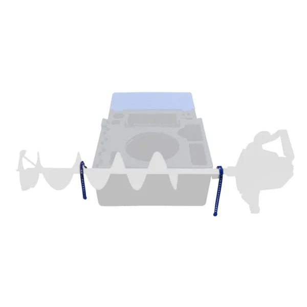 Otter Sonar Sled Auger Rack