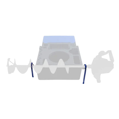 Otter Sonar Sled Auger Rack