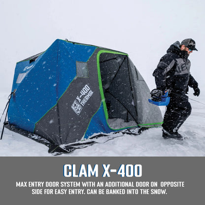 Clam X-400 Thermal - 4 Side Hub Shelter