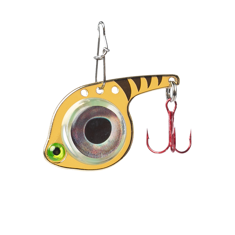 Fish Daddy Dirty Bomb Minnow 1/8OZ / Blinking Green