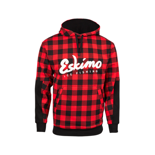 Eskimo Retro Buffalo Plaid Hoodie