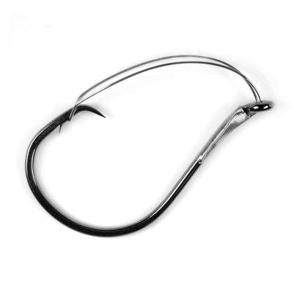 biodegradable hooks fishing GRFIT 50 Pcs 3X Long Shank Dry Hooks High Carbon Steel Dry Fly Fishing Hook Strong Wire for Hoppers Fly Fishing Hooks Fish Hooks (Color : 50pcs Size 6) Gamakatsus Octopus Circle Offset Point Hook is engineered to set perfectly in the corner of a fishs mouth Certified Biodegradable Fishing Lures! Could