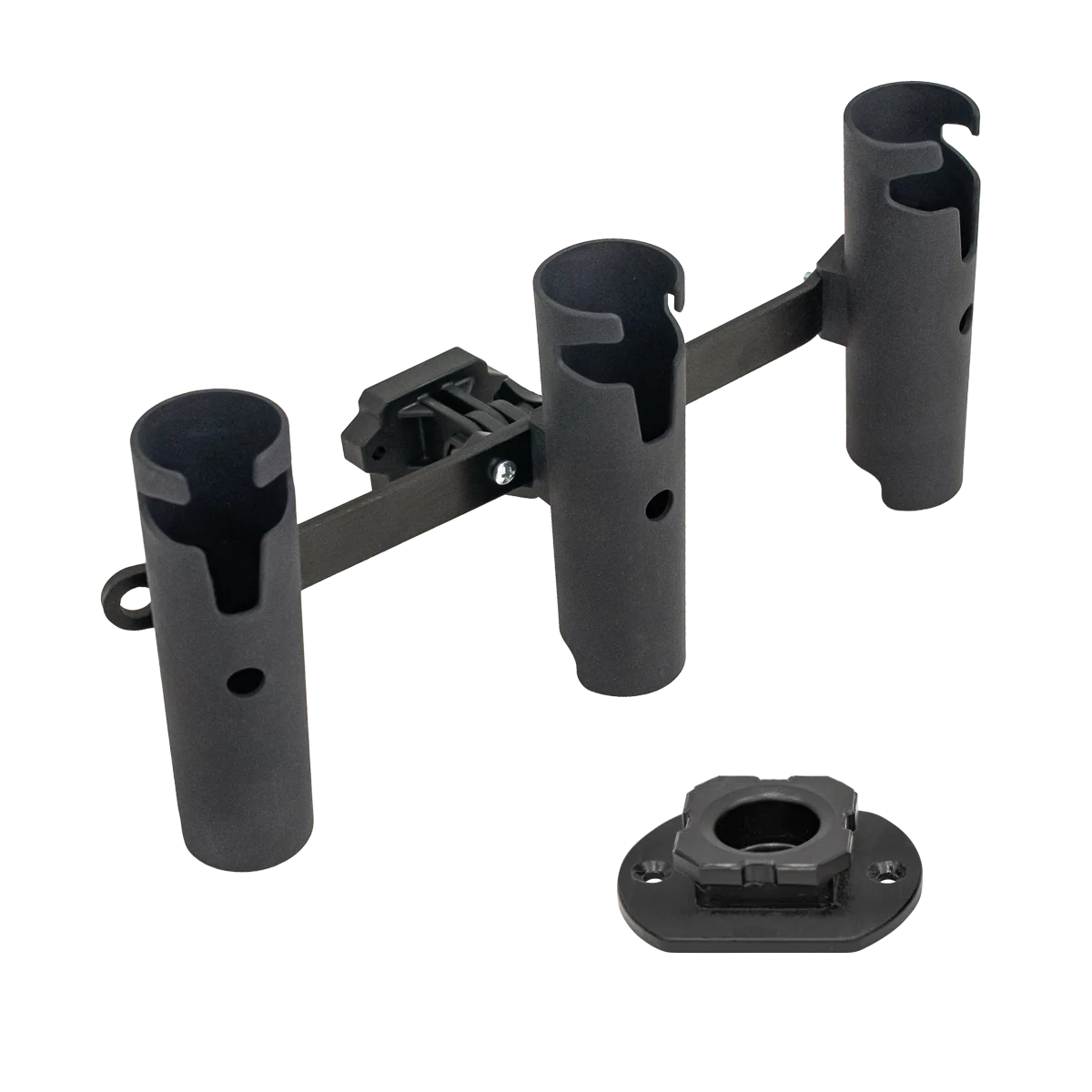 Eskimo E-Hub™ Triple Rod Holder