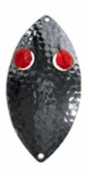 Eppinger Red Eye Wiggler Spoon 1/2oz Hammered Nickel Eppinger Red Eye Wiggler Spoon 1/2oz Hammered Nickel
