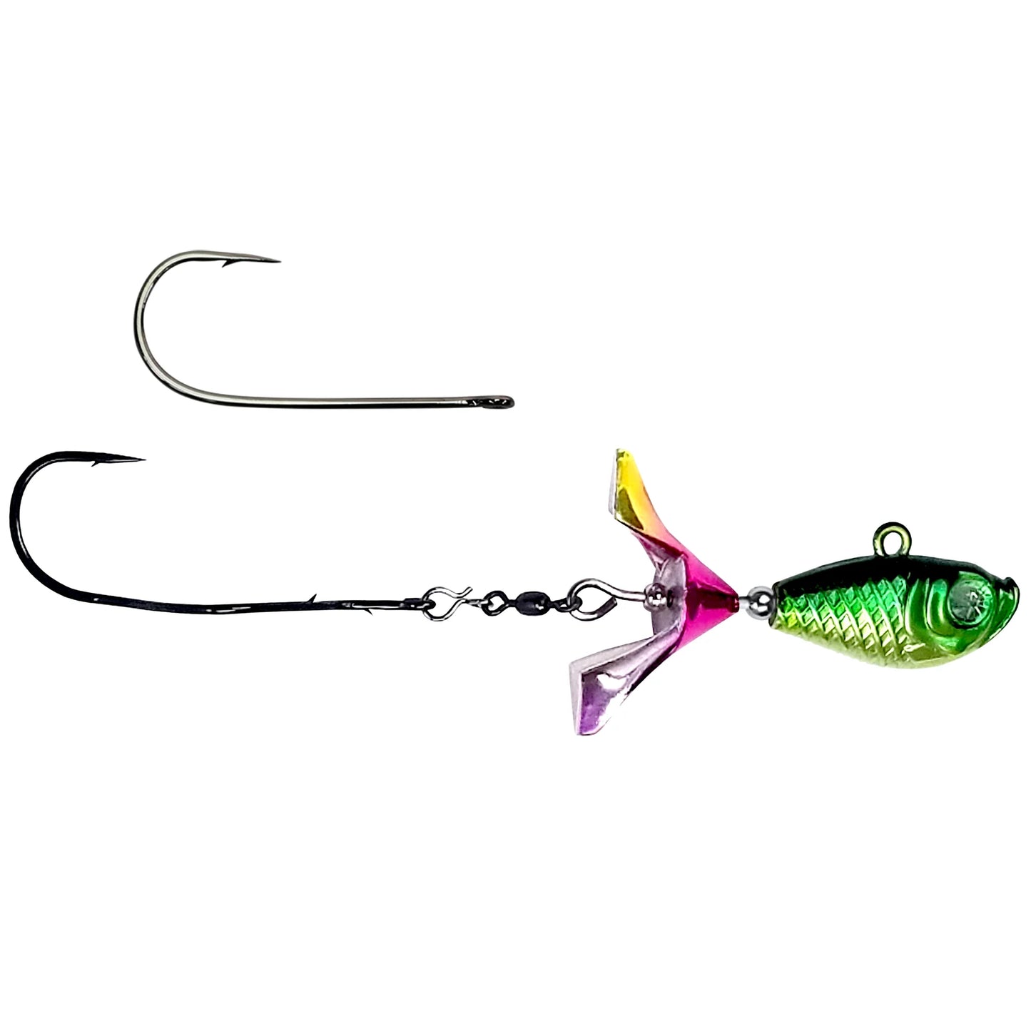 Kalin's Google Eye Tungsten Search Bait, Purple Ghost, 5/8oz