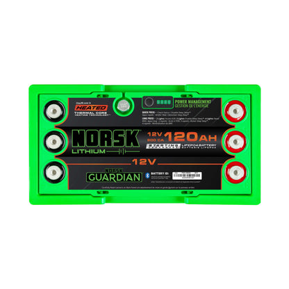 Norsk 12V 120AH Heated Lithium Cranking Battery