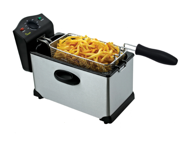 Chard 3-Liter Stainless Steel Deep Fryer