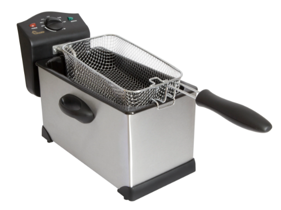 Chard 3-Liter Stainless Steel Deep Fryer