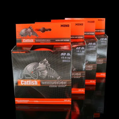 Whisker Seeker Mono Fishing Line Hi-Vis