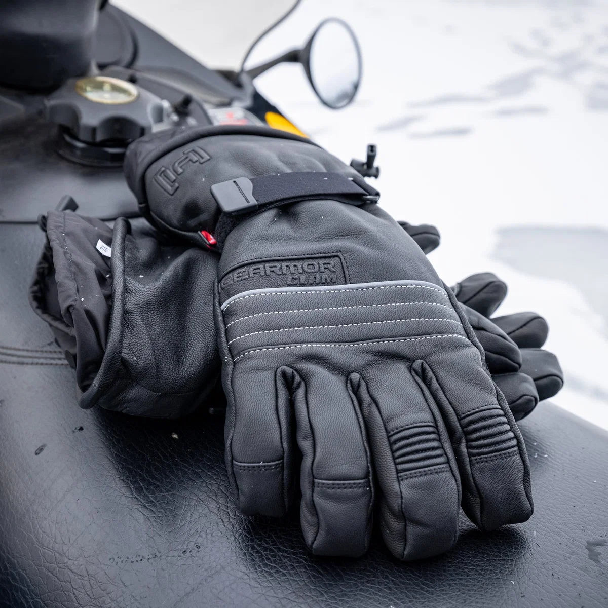 IceArmor by Clam Renegade Leather Gloves